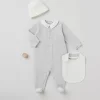 Newborn & Baby Bonpoint Curated Newborn Gift Boxes | Prestige Prince Gift Set Gray Blue