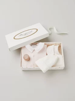 Newborn & Baby Bonpoint Curated Newborn Gift Boxes | Prestige Princesse Gift Set Light Pink