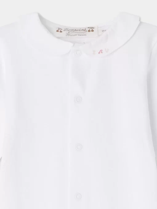 Newborn & Baby Bonpoint Onesies And Pajamas | Pyjama Andoche Framboise