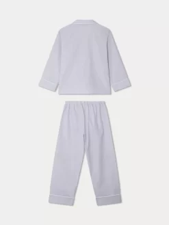 Child Bonpoint Pajamas | Pyjama Dormeur Rayures Bleu Nuit