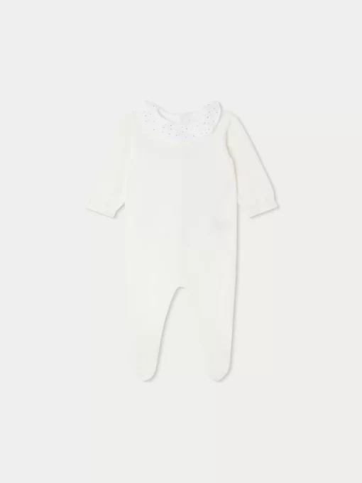 Newborn & Baby Bonpoint Onesies And Pajamas | Pyjama Tijane Gris Chine Fonce