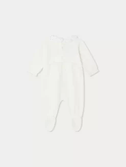 Newborn & Baby Bonpoint Onesies And Pajamas | Pyjama Tijane Gris Chine Fonce