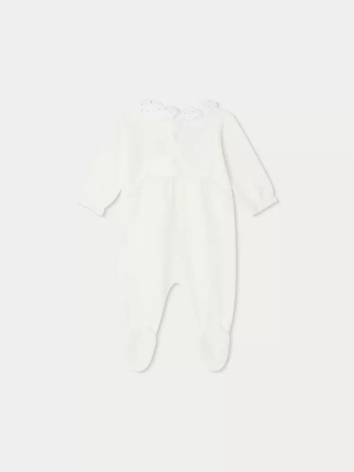 Newborn & Baby Bonpoint Onesies And Pajamas | Pyjama Tijane Gris Chine Fonce
