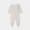 Newborn & Baby Bonpoint Onesies And Pajamas | Pyjama Tilouan Mauve Grise