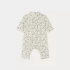 Newborn & Baby Bonpoint Pants, Bloomers, And Rompers | Reve Jumpsuit Ecru Flowers