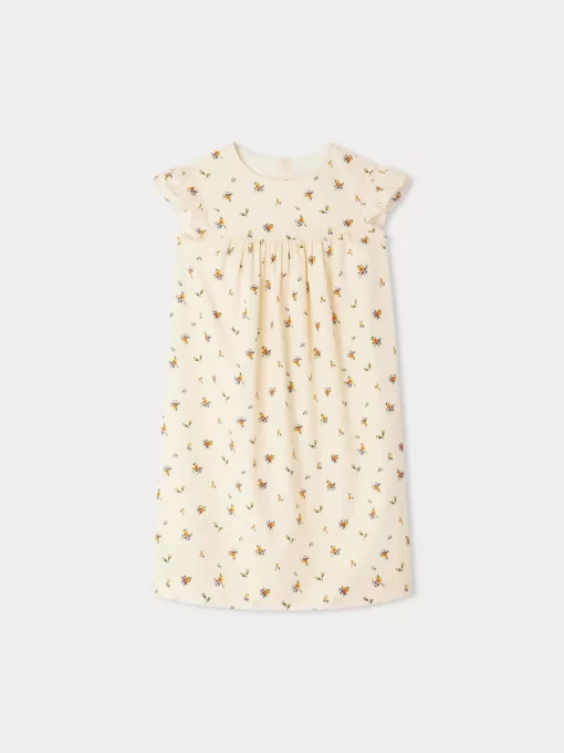 Child Bonpoint Dresses | Robe Angie Beige Rose