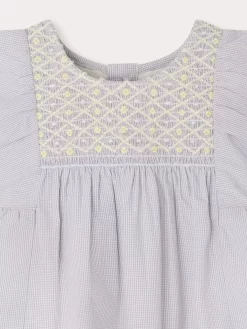 Newborn & Baby Bonpoint Dresses | Robe Cadelili Gris Clair