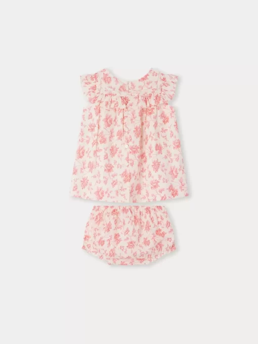 Newborn & Baby Bonpoint Dresses | Robe Ciara Framboise