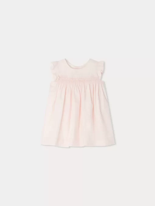 Newborn & Baby Bonpoint Dresses | Robe Clothibis Rose Petale