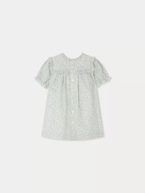 Newborn & Baby Bonpoint Dresses | Robe Faiki Vert Intermediaire