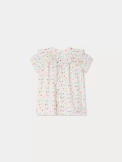 Newborn & Baby Bonpoint Dresses | Robe Falbalili Rose Poudre
