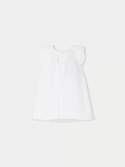 Newborn & Baby Bonpoint Dresses | Robe Nuage Blanc Lait