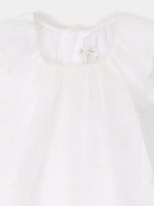Newborn & Baby Bonpoint Dresses | Robe Nuage Blanc Lait