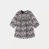 Newborn & Baby Bonpoint Dresses | Robe Smockee Felicie Fleur Figue