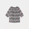 Newborn & Baby Bonpoint Dresses | Robe Smockee Felicie Fleur Figue