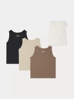 Child Bonpoint Socks And Underwear | Set Of Athis Tank Tops Ink