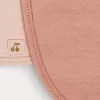 Newborn & Baby Bonpoint Childcare | Set Of Three Cotton Bibs For Baby Pale Pink
