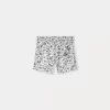 Newborn & Baby Bonpoint Accessories | Short De Bain Niagara Fleurs Tilleul
