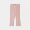 Child Bonpoint Bottoms | Solid-Colored Dalila Sweatpants Faded Pink
