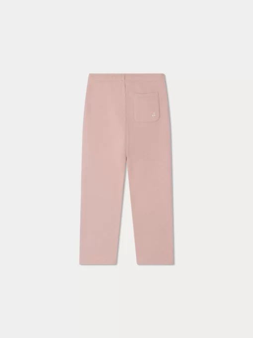 Child Bonpoint Bottoms | Solid-Colored Dalila Sweatpants Faded Pink