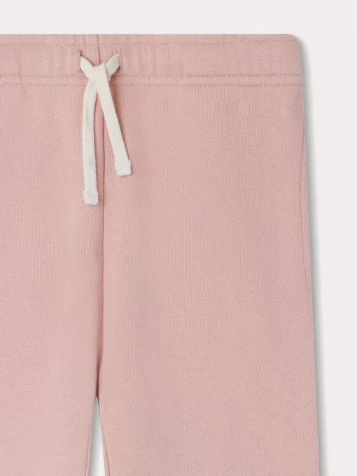 Child Bonpoint Bottoms | Solid-Colored Dalila Sweatpants Faded Pink