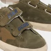 Child Bonpoint Shoes | Star X Golden Goose Low-Top Sneakers Dark Khaki