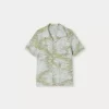 Child Bonpoint Tops | Steve Shirt Lichen Green