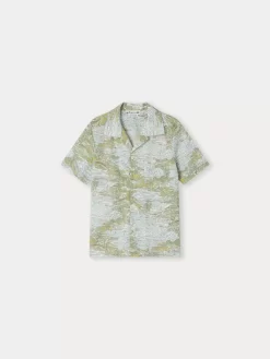 Child Bonpoint Tops | Steve Shirt Lichen Green