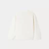 Child Bonpoint Sweatshirts | Sweat Fleurette Upb Ivoire