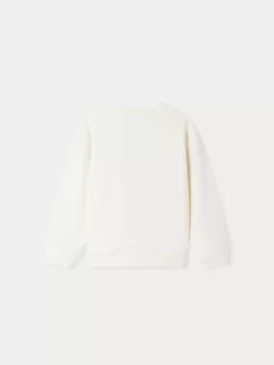 Child Bonpoint Sweatshirts | Sweat Fleurette Upb Ivoire