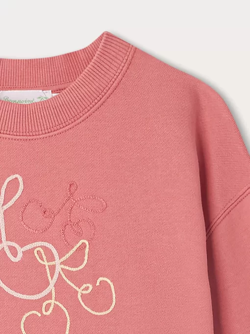Child Bonpoint Sweatshirts | Sweat Tayla Framboise
