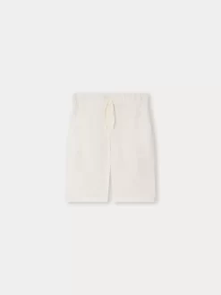 Child Bonpoint Bottoms | Syl Bermuda Shorts Milk White