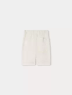 Child Bonpoint Bottoms | Syl Bermuda Shorts Milk White