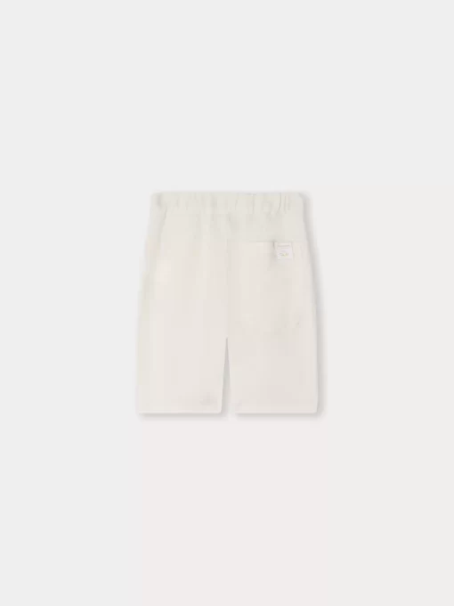 Child Bonpoint Bottoms | Syl Bermuda Shorts Milk White