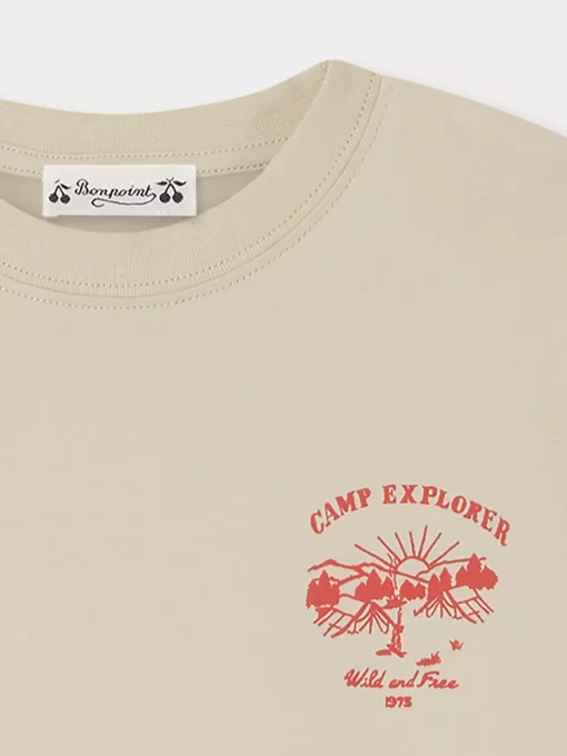 Child Bonpoint Tops | Tadda Long-Sleeved T-Shirt Verdigris