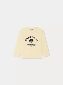 Child Bonpoint Tops | Tadda Long-Sleeved T-Shirt Yellow
