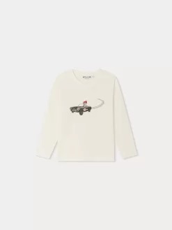 Child Bonpoint Tops | Tadda T-Shirt Milk White