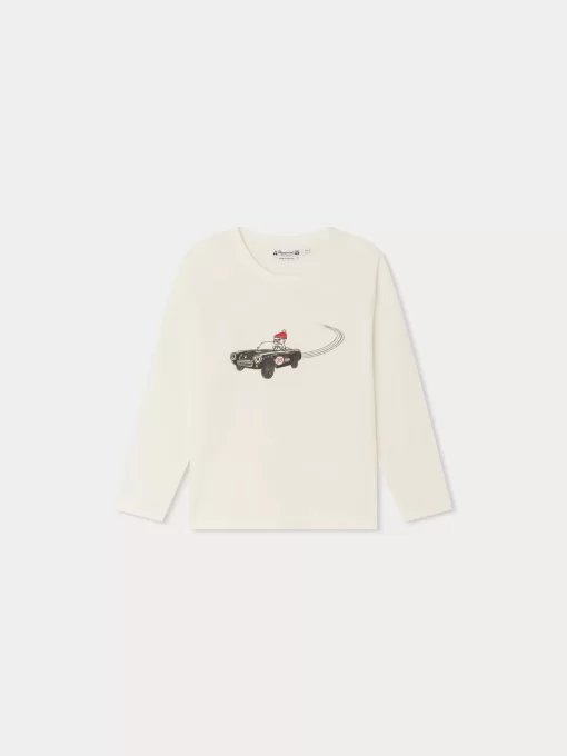Child Bonpoint Tops | Tadda T-Shirt Milk White