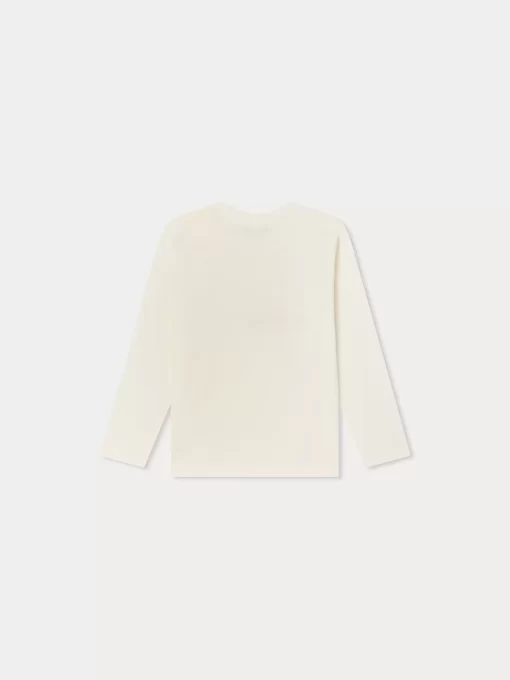 Child Bonpoint Tops | Tadda T-Shirt Milk White