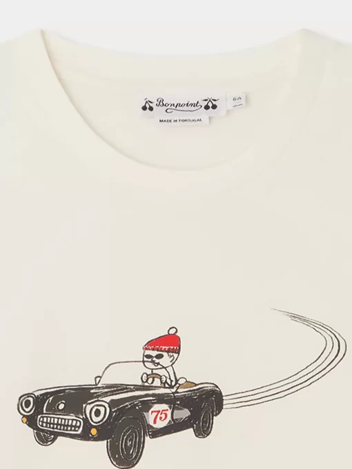 Child Bonpoint Tops | Tadda T-Shirt Milk White