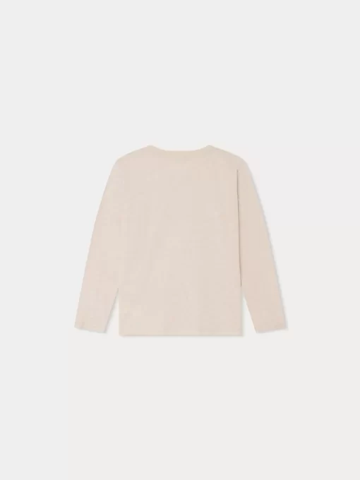 Child Bonpoint Tops | Tadda T-Shirt Mottled Beige