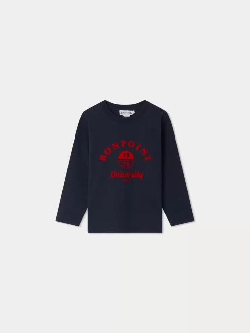 Child Bonpoint Tops | Tadda T-Shirt Navy