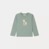 Child Bonpoint Tops | Tadda T-Shirt Verdigris