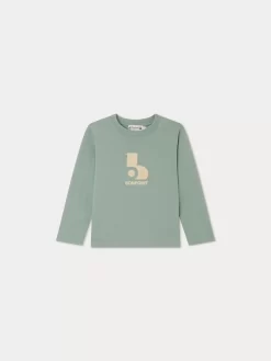 Child Bonpoint Tops | Tadda T-Shirt Verdigris