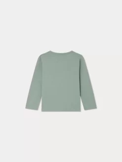 Child Bonpoint Tops | Tadda T-Shirt Verdigris