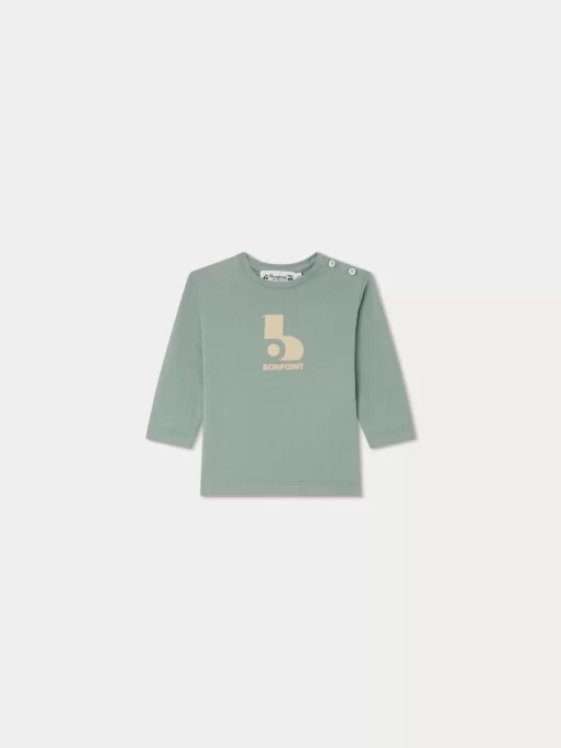 Newborn & Baby Bonpoint Tops | Tahsin T-Shirt Verdigris