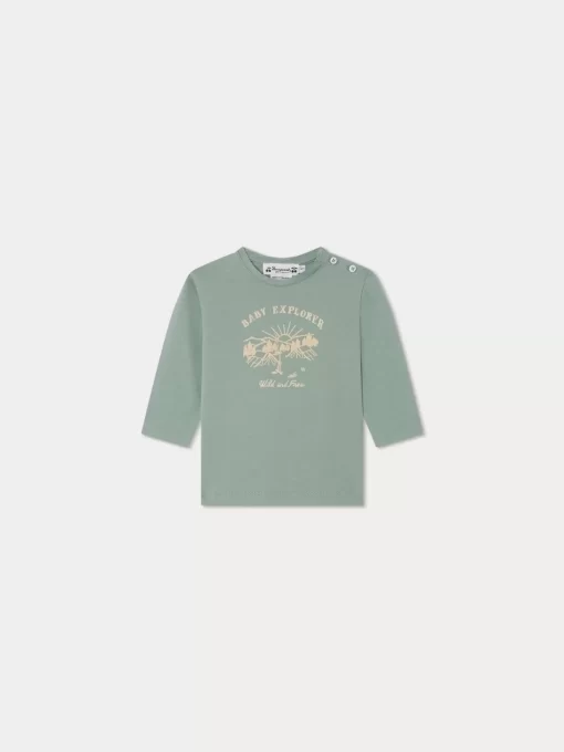Newborn & Baby Bonpoint Tops | Tahsin T-Shirt Verdigris