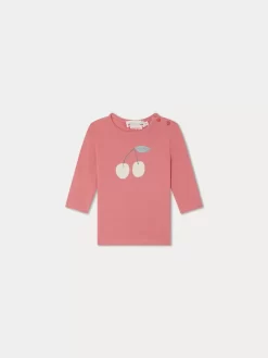 Newborn & Baby Bonpoint Tops | Tahsina T-Shirt Strawberry