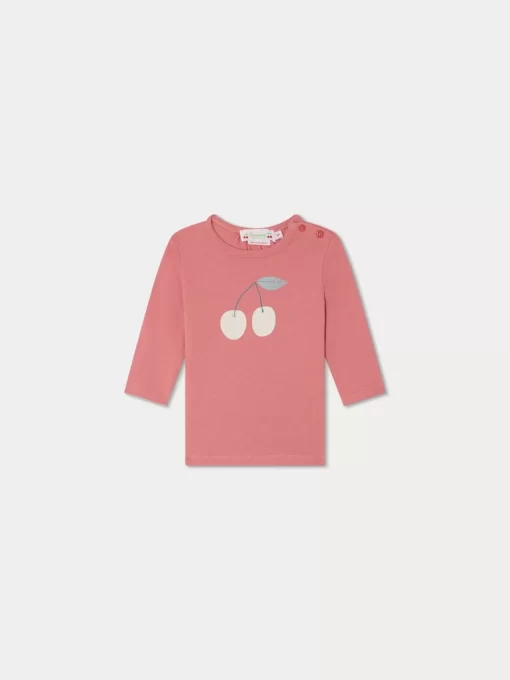 Newborn & Baby Bonpoint Tops | Tahsina T-Shirt Strawberry