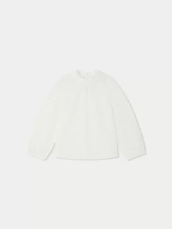 Child Bonpoint Tops | Tallulah Blouse Milk White